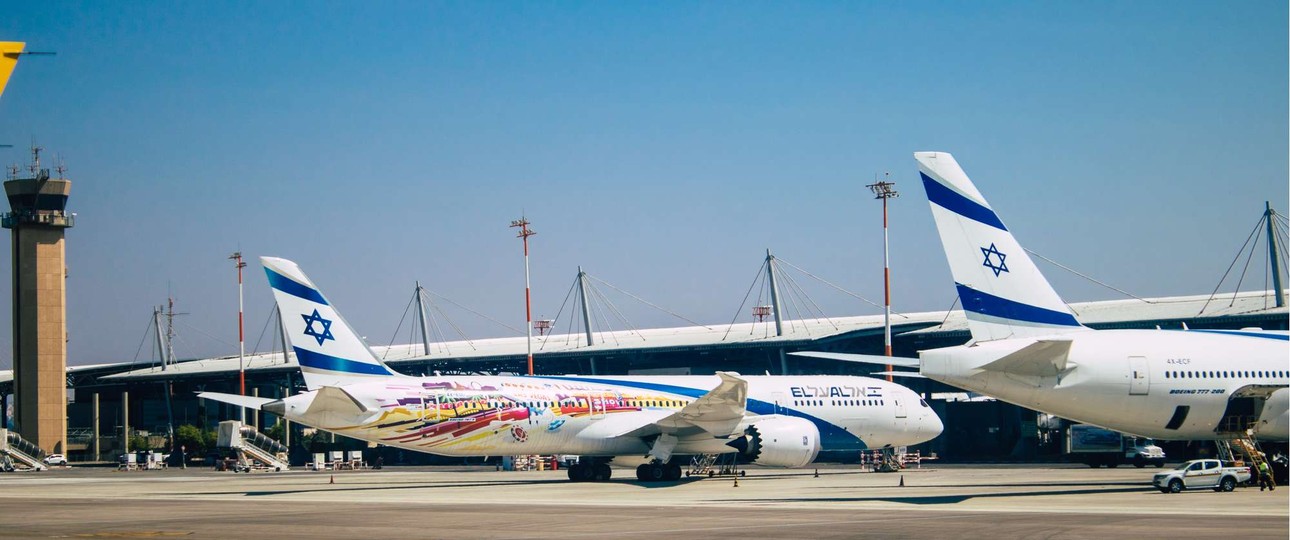 Jets von El Al in Tel Aviv: Die Nachfrage ist seit dem Angriff der Hamas drastisch eingebrochen.