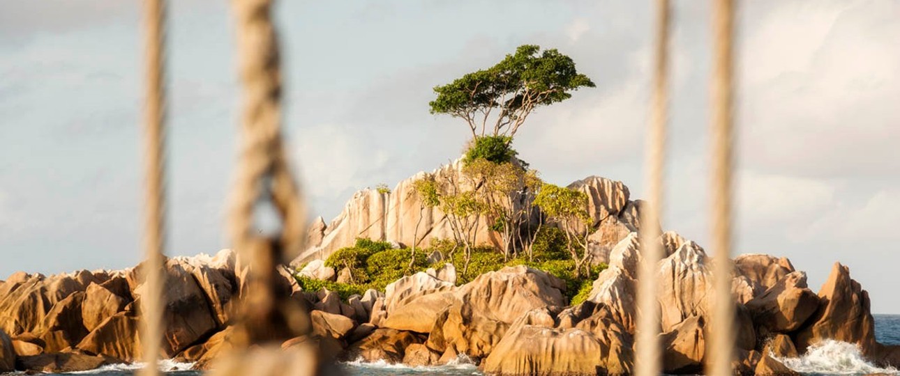 Ave Maria Felsen auf den Seychellen