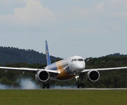 Embraer E2-190: Der Flugzeugbauer ist sehr zufrieden mit seinem neuesten Modell.
