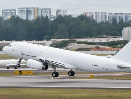 Airbus-A320-P2F beim Start: Mittlerweile gibt es nur noch weltweit ein aktives Flugzeug.