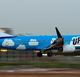 Boeing 737-800 von Up: Ab nach Berlin.