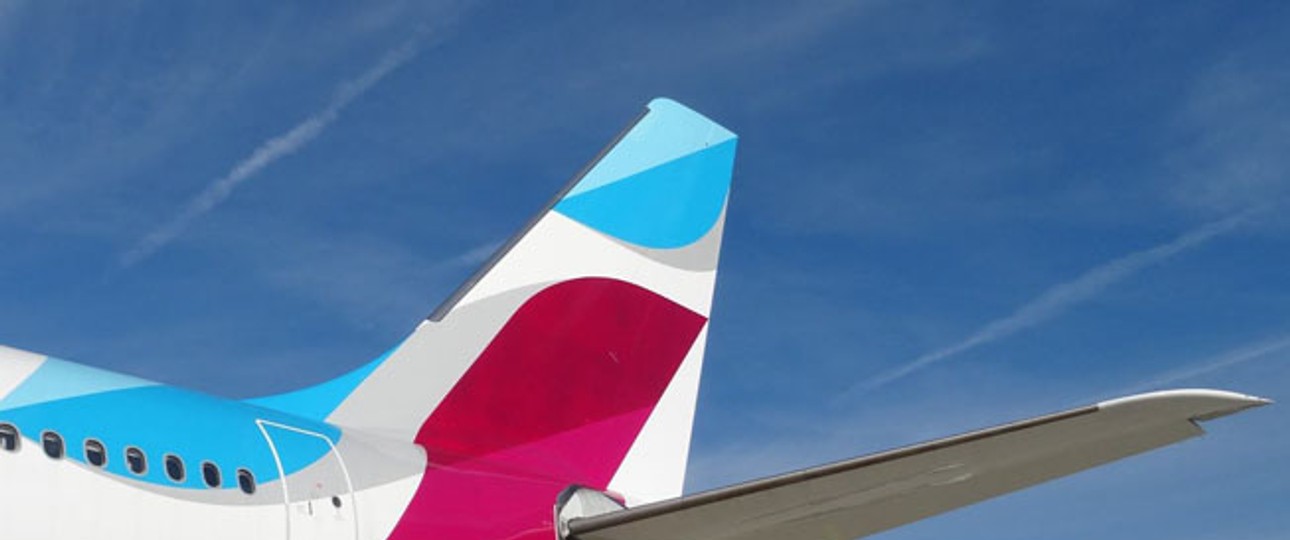 Flieger von Eurowings: Ausbau in Wien und Frankfurt.