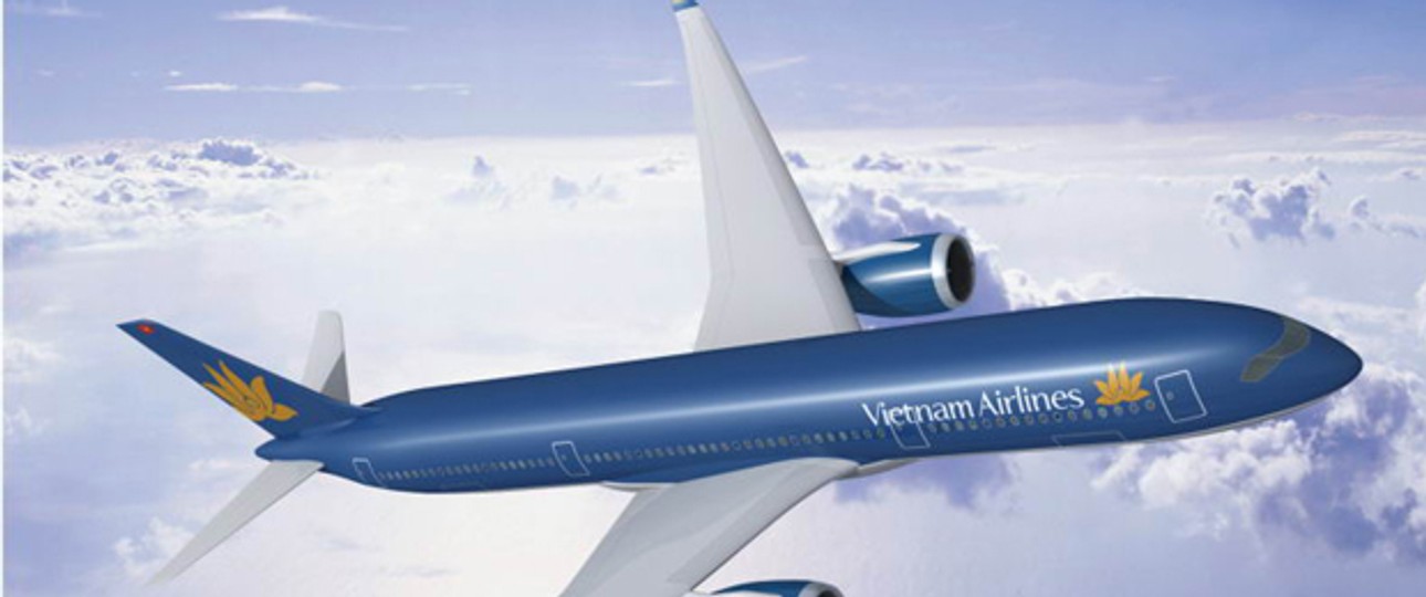 Studie eines A350 von Vietnam Airlines: Die Gesellschaft bestellte neun Flieger bei Airbus.