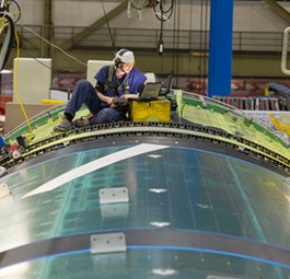 B777 in der Produktion: Gespanntes Warten auf die Neuversion