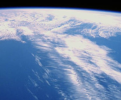 Jetstream (hier über Kanada): Bringt Flieger schneller ans Ziel.