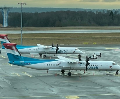 De Havilland Canada Dash 8 in Luxemburg: Zwei Vorfälle von Privatflugzeugen sorgen für Diskussionen.