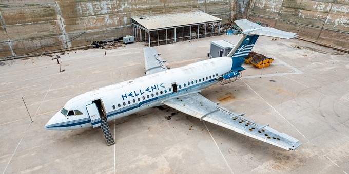 Sie flog einst für die griechische Luftwaffe, aber davor auch für Cyprus Airways.