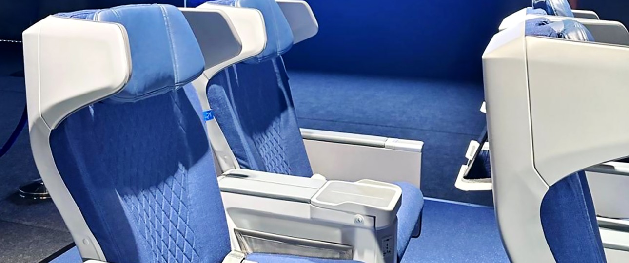 Der neue Business-Class-Sitz von Indigo Airlines: Der Recaro R5.