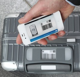 Schlauer Koffer von Rimowa und Airbus: Noch nicht auf dem Markt.