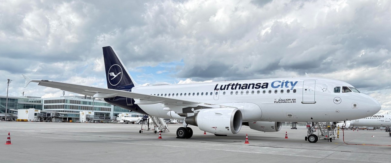 Airbus A319 D-AIBP: Jetzt für Lufthansa City Airlines im Einsatz. 