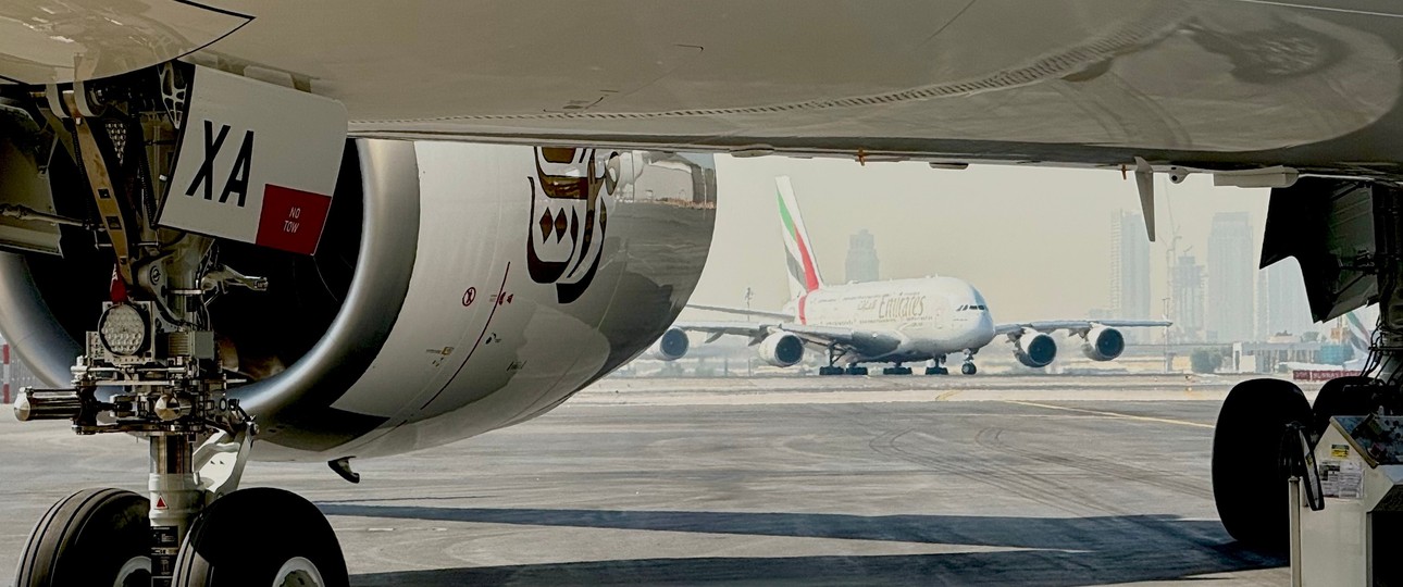 Airbus A350 und A380 von Emirates: Die Golfairline will neue XL-Flugzeuge.