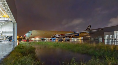 airbus a350f  msn700 from stT40 st30a