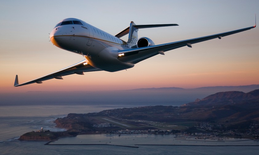 Platz 4 teilen sich zwei Modelle von Bombardier: Die Global 5000 und die Global 6000 bringen es auf einen MOM von 0.89.