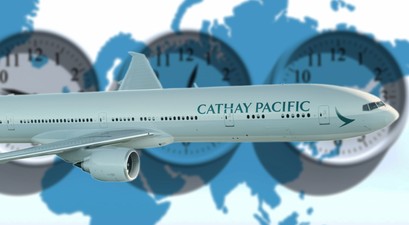 boeing 777 cathay pacific zeitzonen