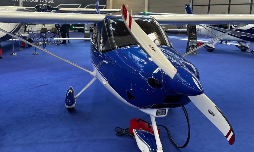 Tecnam P2008JC NG: Das Flugzeug wurde auf der Aero erstmals gezeigt. 