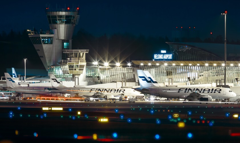 Flughafen Helsinki: Die russischen Autos nerven den Airport.