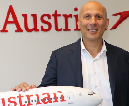 Francesco Sciortino, COO von Austrian Airlines: Ist selber ausgebildeter Airbus-A320-Pilot.