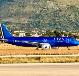 Airbus A320 von ITA Airways in Palermo: Bald Teil der Lufthansa-Gruppe?