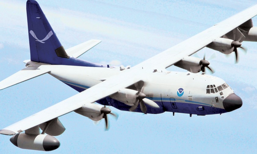 Lockheed C-130J Hercules. Bald in der NOAA-Flotte.
