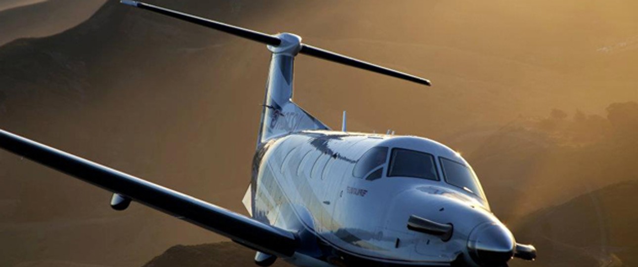 Pilatus PC-12 von Surf Air: So viel fliegen wie man will.