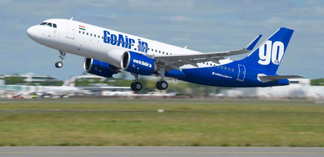 Airbus A320 von Go Air: