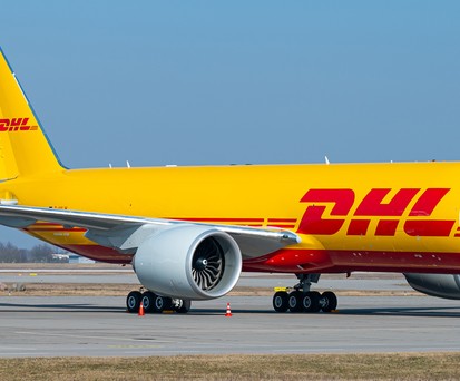 Die neue Boeing 777 F on Aerologic:  Die Airline hat einen neuen Frachter bekommen.