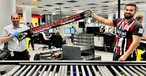 Flughafen Frankfurt: «Auch Teile unserer Sicherheitsdienstleister zeigen heute Flagge», schreibt die Bundespolizei.