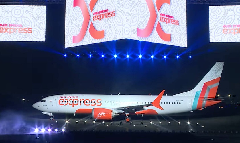 Boeing 737 Max im neuen Design von Air India Express: Soll ab sofort fliegen.