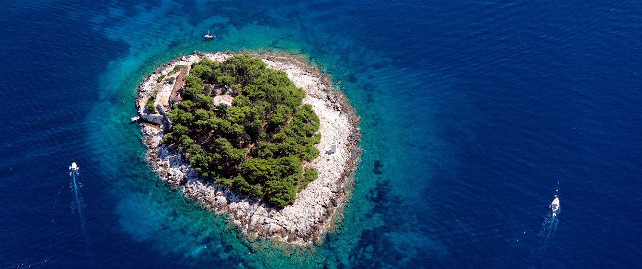 Die Insel Gališnik in Kroatien: Das Land bekommt eine neue Airline.