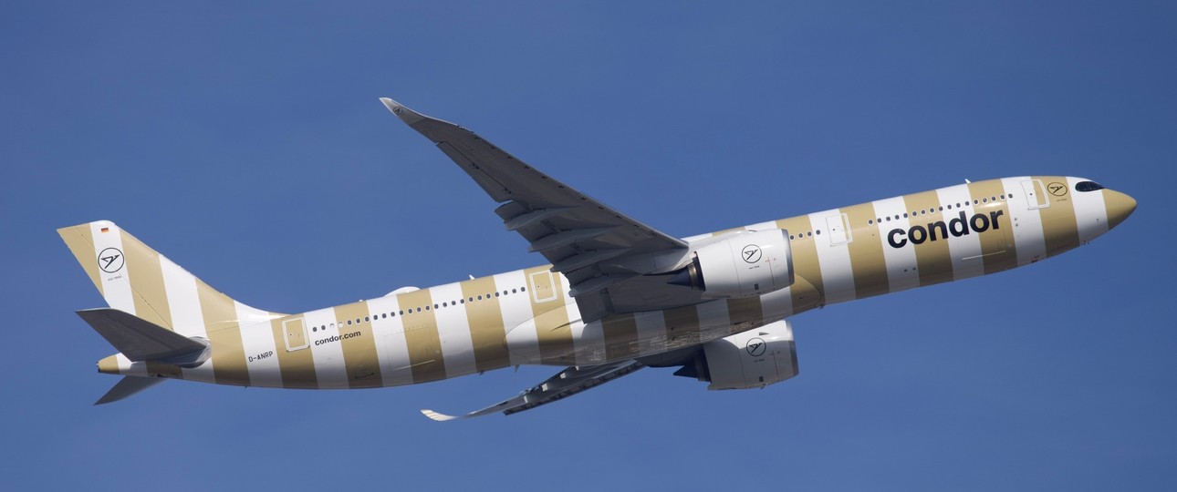 Flugzeug von Condor: Wächst mit der Kurz- auch die Langstreckenflotte?