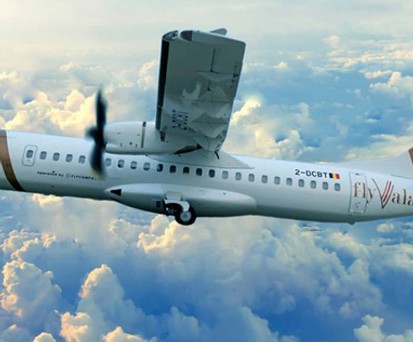Turboprop-Maschine von Fly Valan: Bald auch in der Schweiz zu sehen?