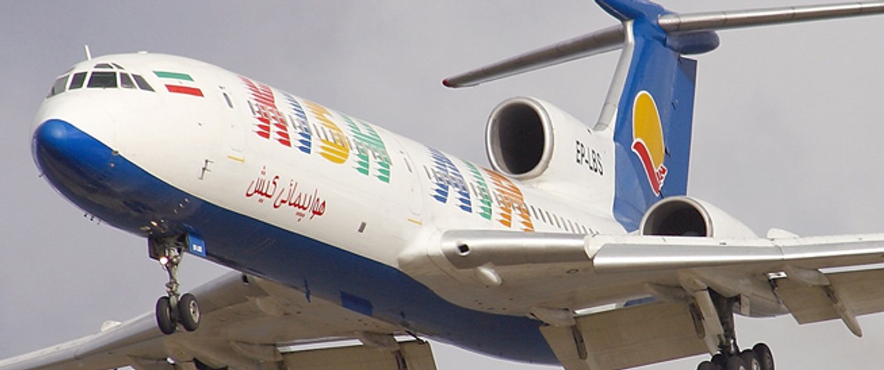 (nicht mehr eingesetzte) Tupolew Tu-154 von Kish Air: Bald will die Fluggesellschaft neuere Flieger.