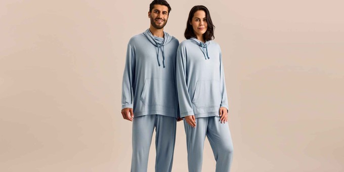 So sieht die neue Loungewear von Emirates aus.