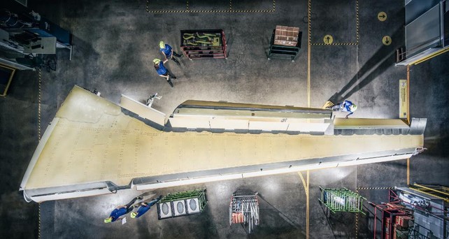 spirit aerosystems airbus a220 wing