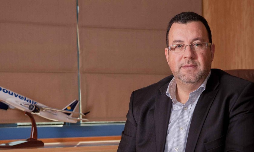 Nouvelair-Chef Chokri Zarrad in seinem Büro: Seine Fluggesellschaft soll wachsen.