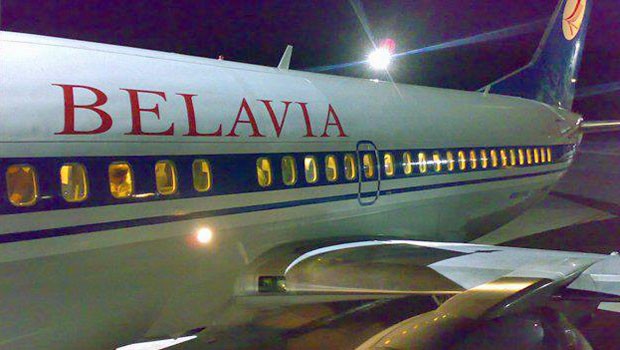 Flugzeug von Belavia: Unklare Zukunft auf der Paradestrecke.