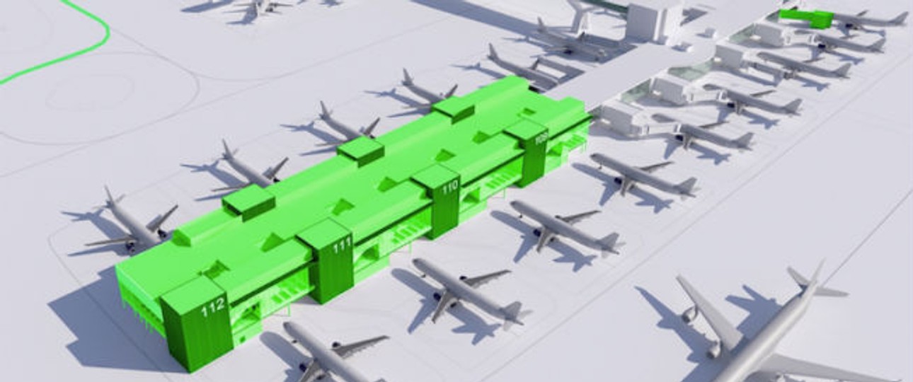 Gatwicks Ausbaupläne: Acht Flugzeuge mehr.
