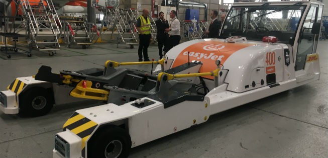 Elektro-Pushback-Fahrzeug: 30 hat EasyJet bestellt.