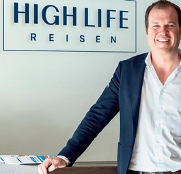Michael Nachbaur, Geschäftsführer High Life Reisen AG