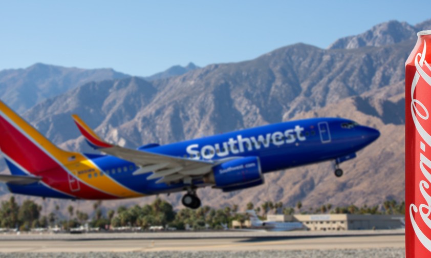 Jet von Southwest Airlines und Cola-Dose: Es gibt Probleme.