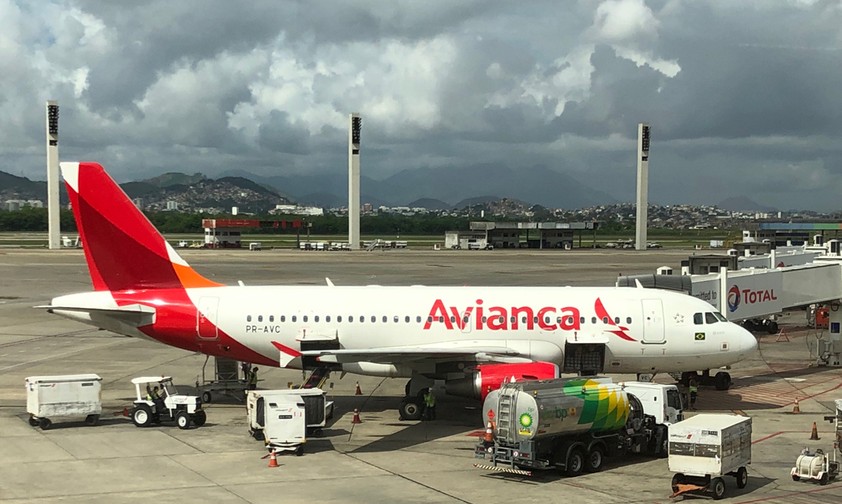Avianca-Jet in Rio de Janerio:  Wie groß ist die Flotte noch?