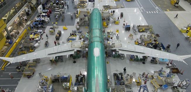 Werkshalle der Boeing 737: Bald ein neuer Flieger im Bau?