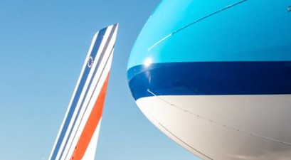 Flieger von Air France und KLM: Die Gruppe sieht sich besser aufgestellt als Lufthansa. 