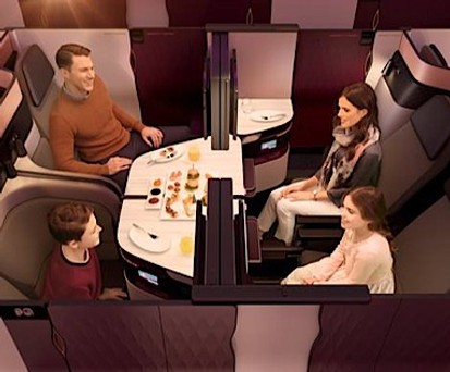 Q-Suite: Weniger in den neuen Fliegern.