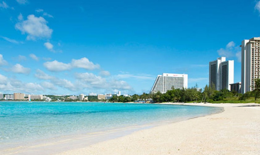 Strand auf Guam: Weniger Japaner, mehr Südkoreaner zu Gast.