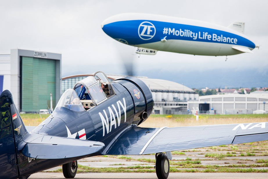 Gastflugzeug Fly-In am Wochenende in Friedrichshafen