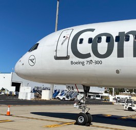 Boeing 757 von Condor: Nicht mehr lang im Einsatz.