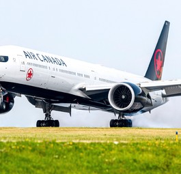 Boeing 777 von Air Canada: Ein Pilot täuschte seinen Arbeitgeber.
