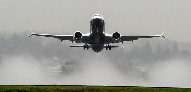Boeing 737 Max 8: Es gibt Probleme mit den Triebwerken.