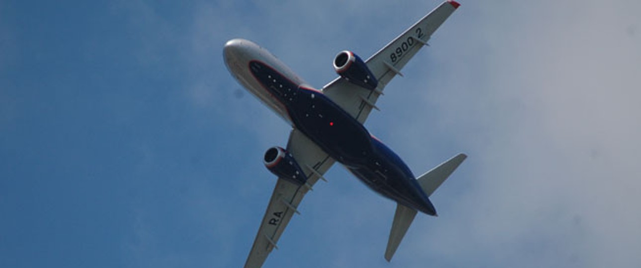 Sukhoi Superjet: Nicht so schnell am iranischen Himmel.